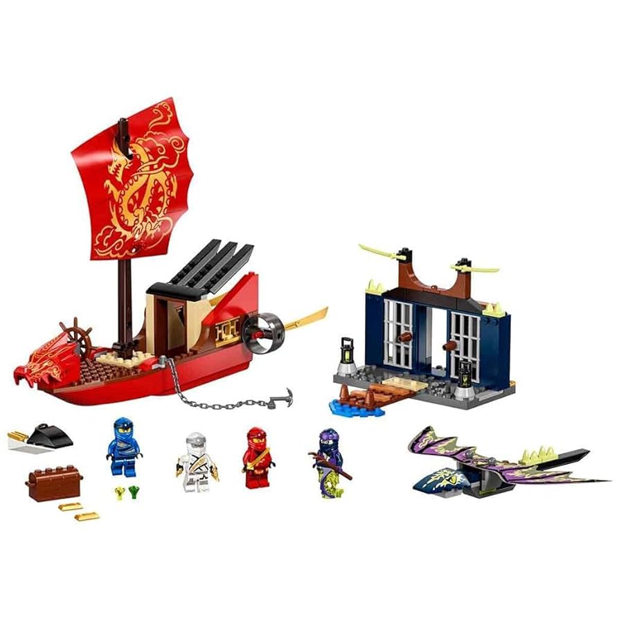いーざー! Amazon.com: LEGO NINJAGO Legacy Final Flight of Destiny's